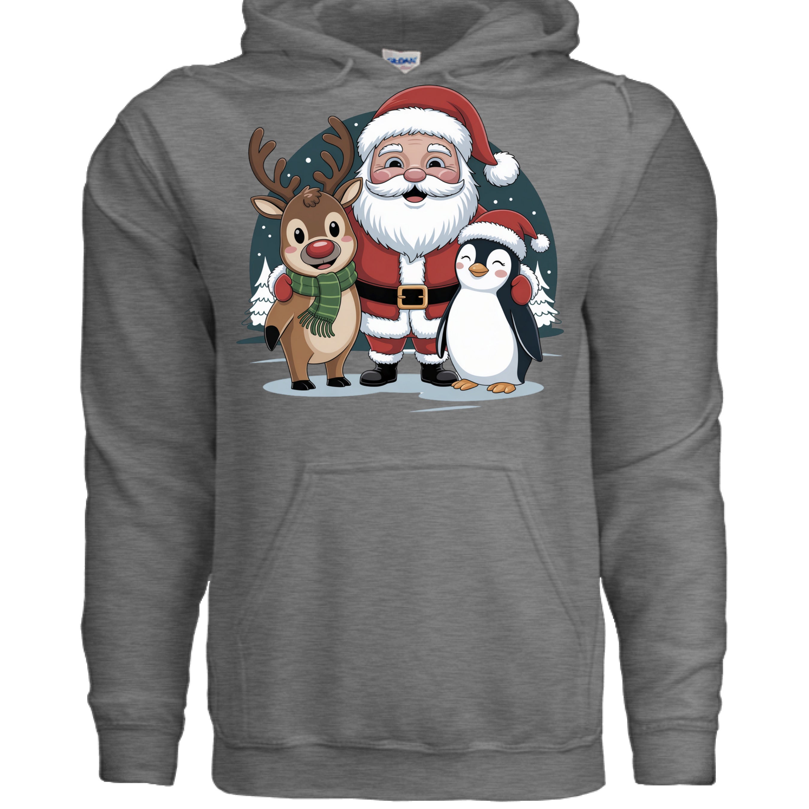 GRAPHITE HEATHER - FRONT